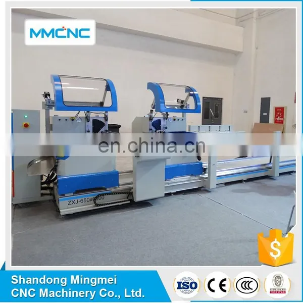 Double Head Cutting Saw Special for Width Profile photo-3
