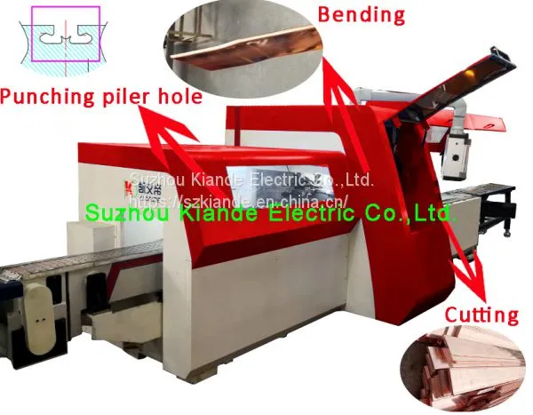 Automatic Bus Bar Processing Machine for Cutting, Bending and Punching