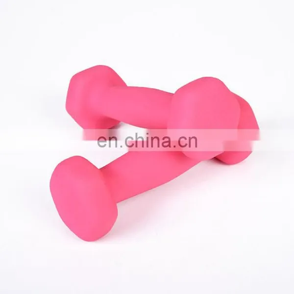 Fitness Equipment Fitness Women Bone Dipping Neoprene Dip Plastic Dumbbell photo-4