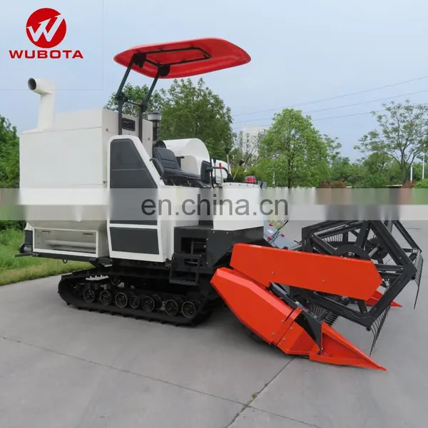 Most Popular Mini Wheat Rice Reaper Combined Harvester Small Wheat Harvester photo-6