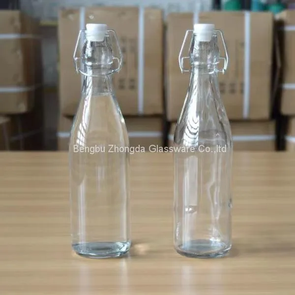 Airtight Glass Bottle With Tight Closure(250ml 330ml 500ml 750ml 1000ml) photo-2