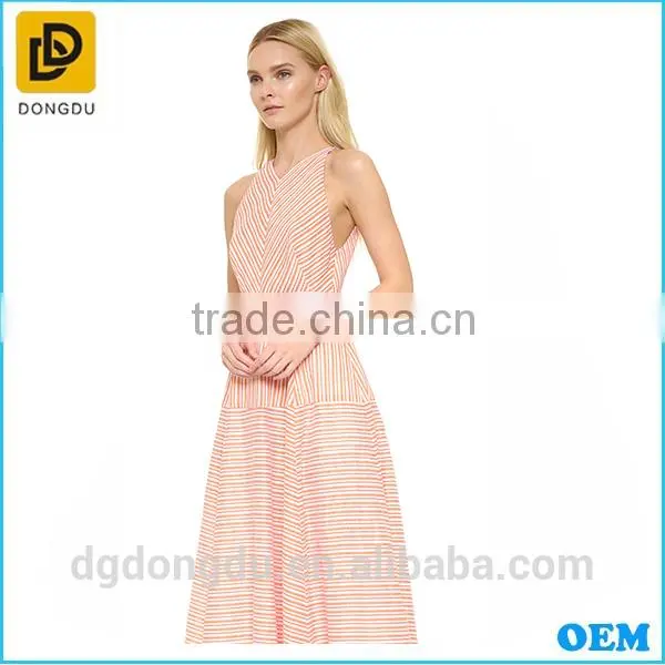 2016 Summer Style Women Sexy Ladies Dress Elegant Casual Slim Sleeveless Dress photo-2