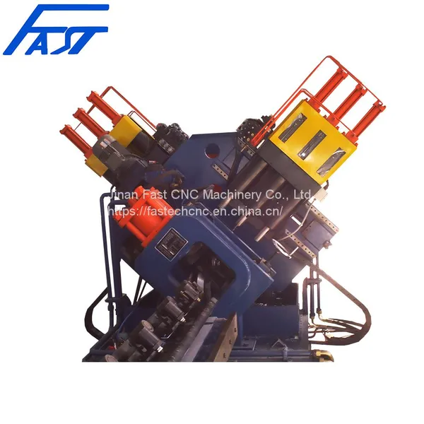 Jinan FAST CNC Angle Drilling Line With Marking 2532 For Power Transmission Tower photo-3