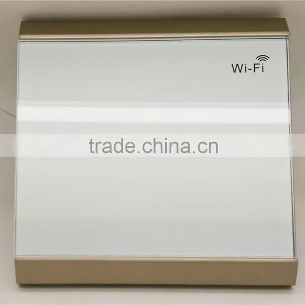 Android IOS Smartphone Remote Controlled Home Automation WiFi Light Switch With 3 Touch Buttons For Controlling 3 Gangs Of Light photo-2