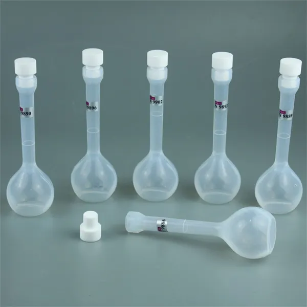 High Quality Anti-Corrosion 50ml Laboratory Measuring Flask FEP Volumetric Flask photo-3