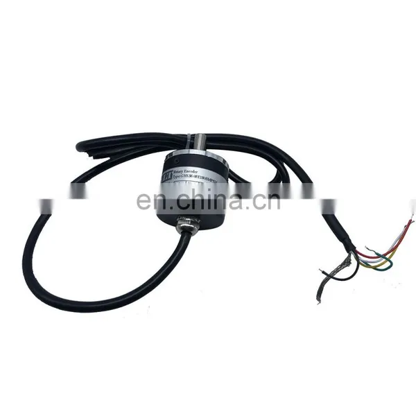 CALT GHS38-06E600BMP526 600ppr Solid Shaft Incremental Rotary Encoder Cable Back Out Encoder photo-3