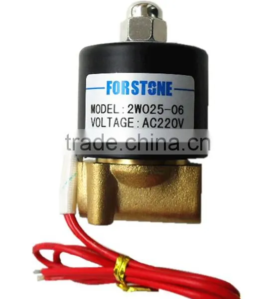 Factory Price DC/AC Brass Direct Drive Water Pass Automatic Solenoid Valve photo-5