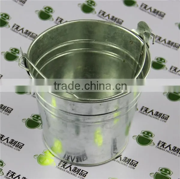 Fancy Metal Tin Ice Bucket photo-2