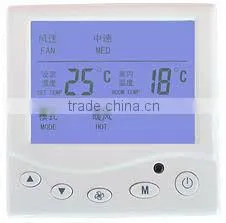 central air conditioner thermostat of WSK-9A withlarge LCD