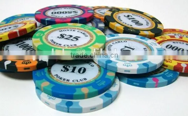ABS Poker Chips of Different Designs
