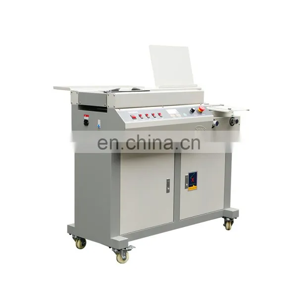 Binding Machine Made In China Printing Shop Use Double Mode 55mm Wireless Book Glue Binding Machine Automatic Glue photo-3
