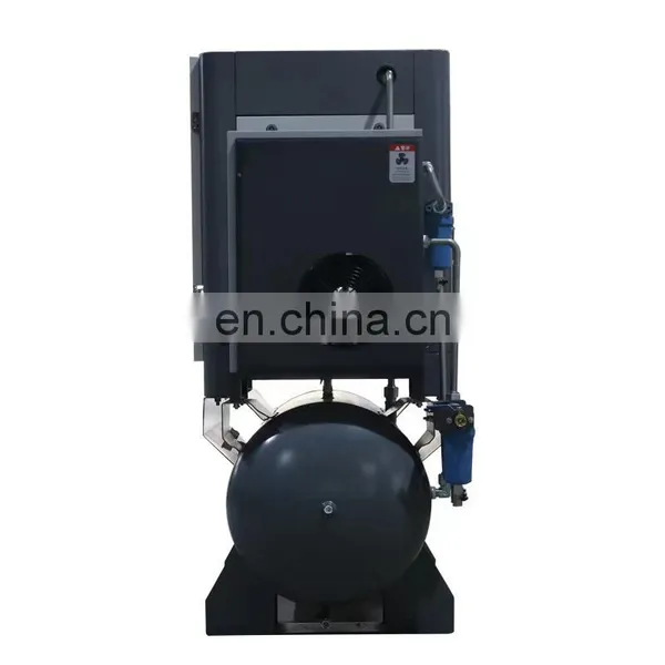 Bison China 7.5Kw 10Hp 15Kw 22Hp Direct Diven Single Phase Aircompresor Rotary Screw Air Compressor photo-4