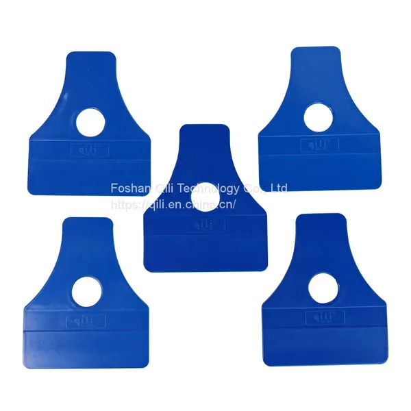 Hot Sale Soft PP Plastic Squeegee for Rubber Window Vinyl Flat Triangle Squeegees