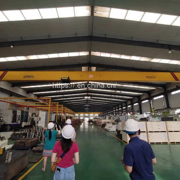 European Design Single Girder Electric Overhead Traveling Crane Bridge Beam photo-3