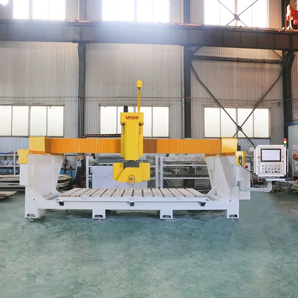 MISHI China Supplier 5 Axis CNC Stone Cutting Bridge Saw Machine For Marble Granite Quartz Kitchen Countertop photo-3