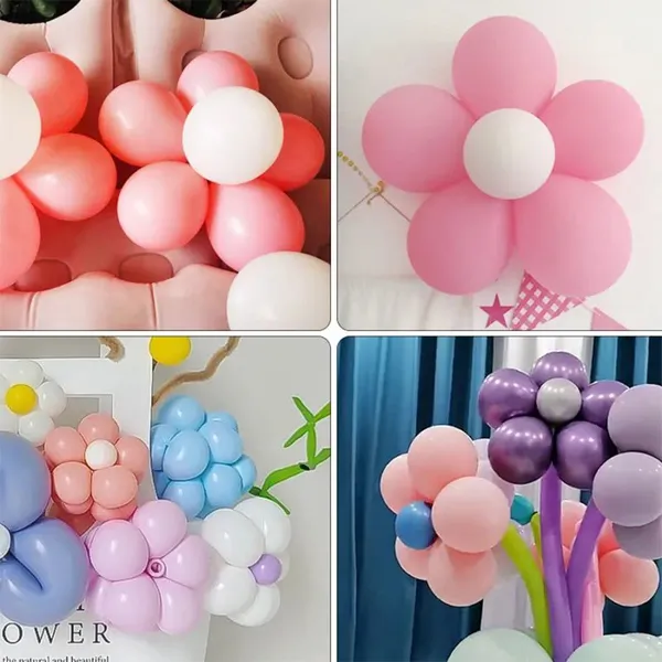Wholesale Blossom Shape Blower Flower Seal Clip Balloons Sealing Clip Balloon Clips to the Arches Party Supplies photo-5