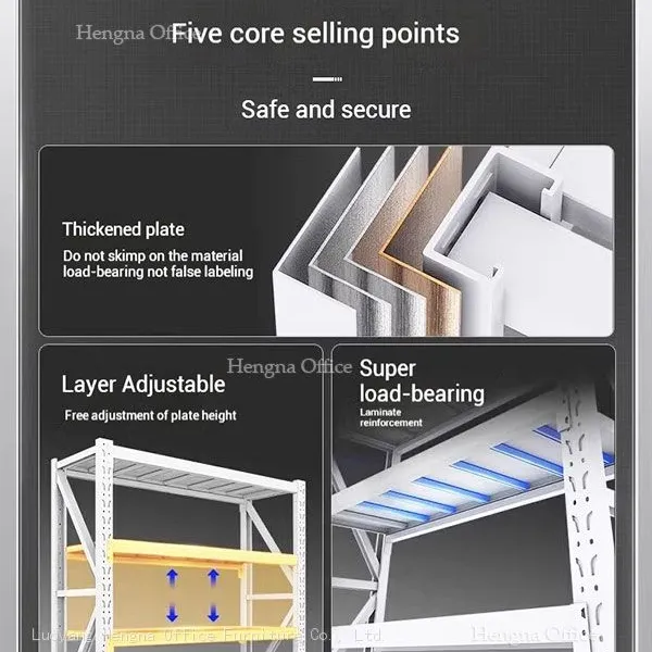 Lifelong Span Multi-Use Steel Racks for Heavy-Duty Storage: Ideal for Workshops, Storage Rooms, and Industrial Facilities-OEM/ODM photo-4
