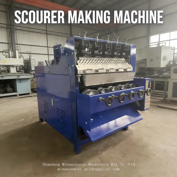 Automatic 5 Wires 5 Balls Scourer Production Line Machine Intelligent Manufacturing Machinery