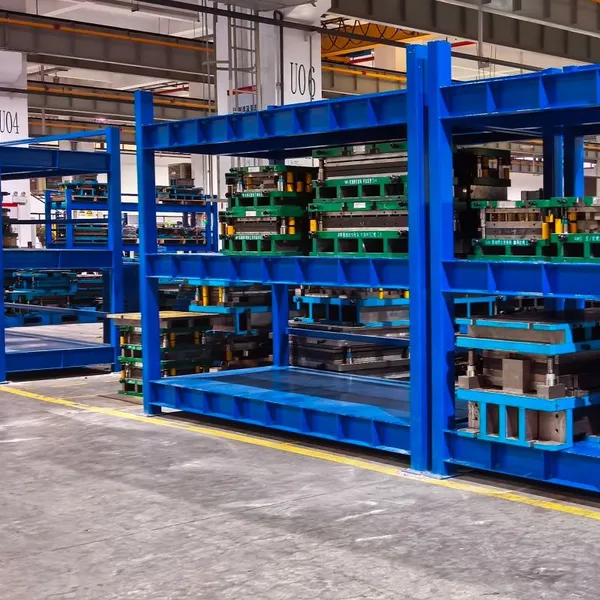Automated Mobile Shelving Pallet Rack for Timber Industry Logistics