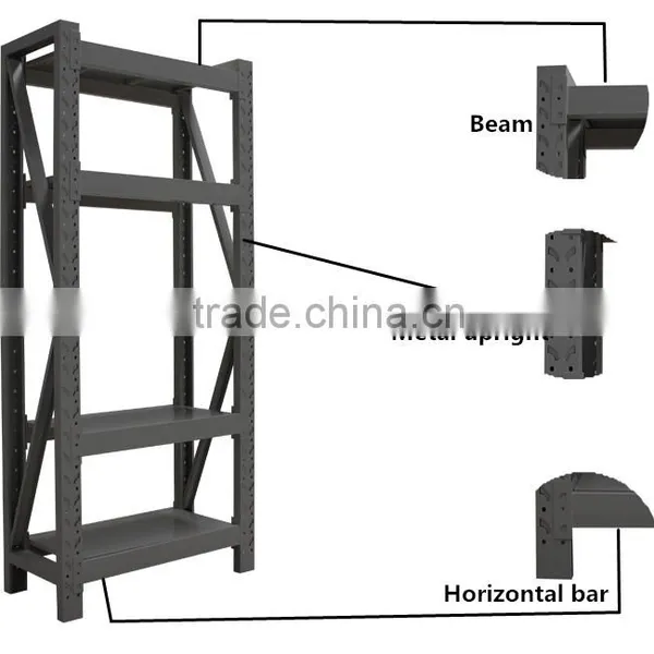 Home Storage Furniture 5 Tier Steel Shelf Home Storage Rack, Metal Storage Shelf photo-6