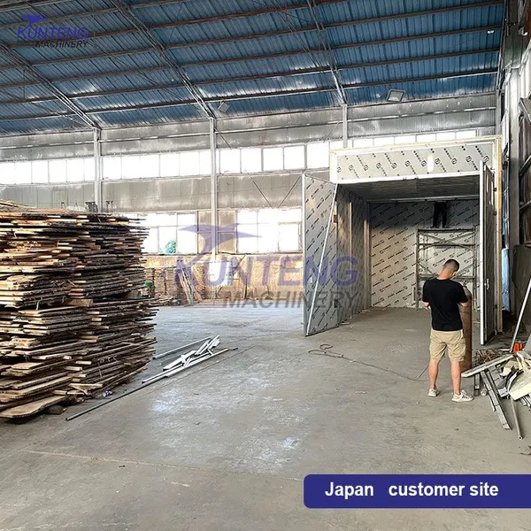Customize New Wood Pulp Dryer Ash Wood Rubber Wood Drying Oven Wood Drying Kiln photo-5