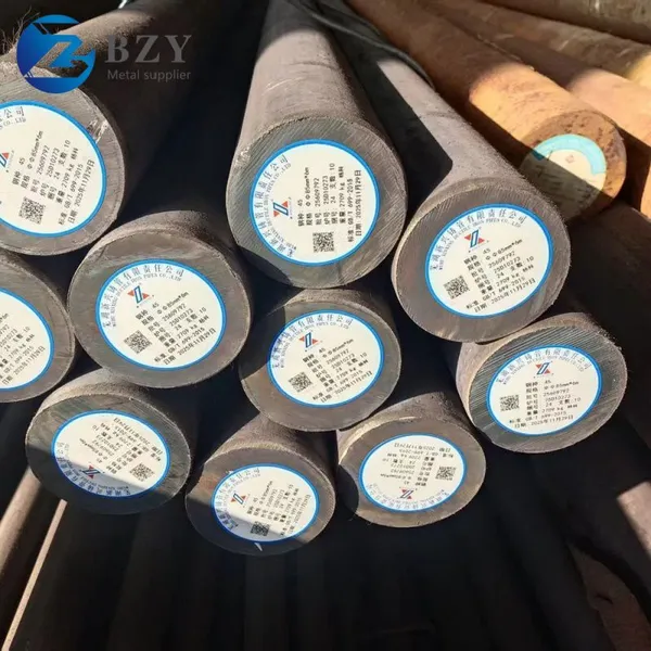 Hot Selling High Tensile Carbon Steel Round Bar with Improved Weldability for Construction Reinforcement