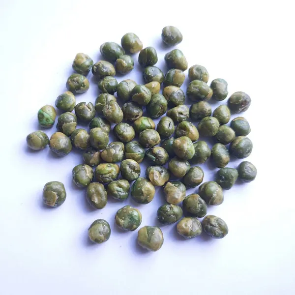 BRCGS Halal Certified UK Origin Salted Fried Peas Large Green Bean Snacks for Private Label OEM photo-3