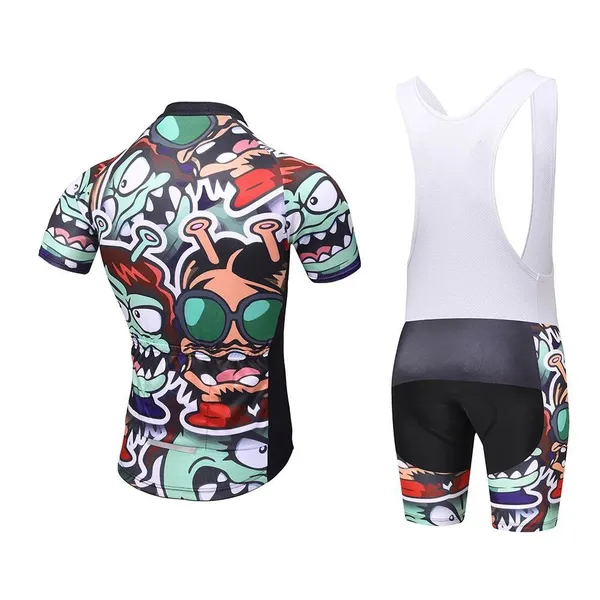 Short Sleeves Cycling Jersey Private Logo Design 3 Back Pockets Anti Slip Gripper Hem Bicycle Clothing Custom Cycling Jersey photo-2