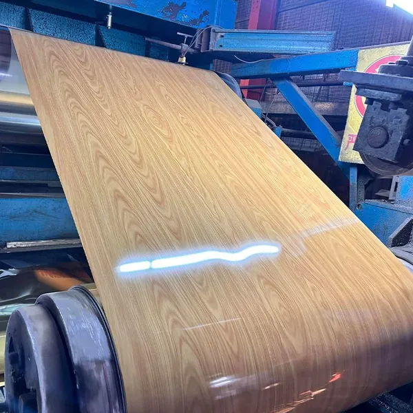 Hot-selling Pre-coated Film Roll, Double-coated Color-coated Metal Roll Paint Galvanized Steel Coil PPGI PPGL Steel Coil Sheets photo-4