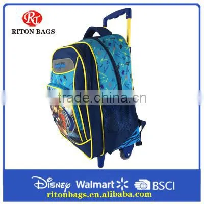 New Custom Cartoon Character Design of Trolley School Bag for Teenagers photo-2