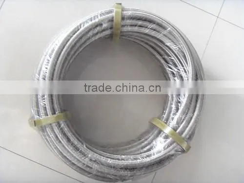 Resistant Corrosion 3/16" PTFE Stainless Hose photo-4