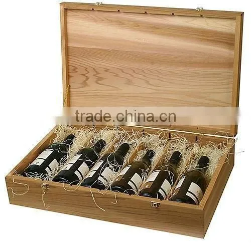 Wooden Wine Natural Box photo-2