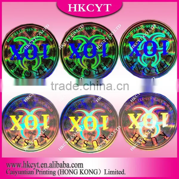 All Kinds of Holographic Stickers/private Label/label Sticker for Sell