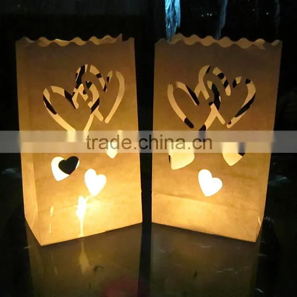 Tea Light Holder Luminaria Paper Lantern Candle Bag For Christmas Party Wedding Decoration Products photo-3