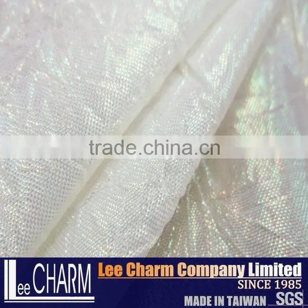 100% Polyester Metallic Luster Textile Fabric photo-3
