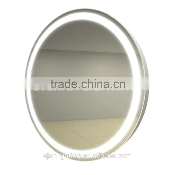 Hot Sale Modern Round Illuminated Frameless Bathroom Led Lighted Makeup Mirror photo-5