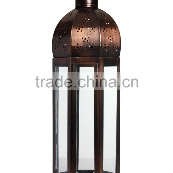 Candle Lantern Copper Antique Lantern AL-67
