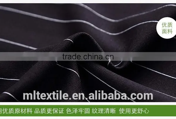 Knitted Wholesale Viscose Rayon Spandex Fabric/stripe Fabric photo-6
