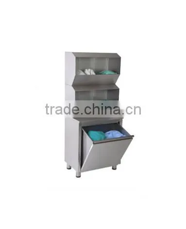 STM - 164 Cap , Bonnet and Mask Cabinet Stainless Steel Furniture , Hospital Fourniture OEM