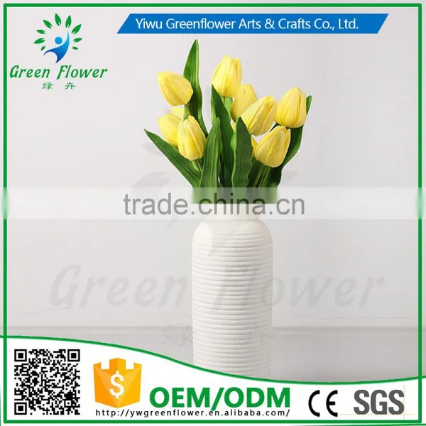 2016 Wholesale Latex PU Artificial Flowers Real Touch Bouquet For Wedding Bridal Decor Display Flower photo-5