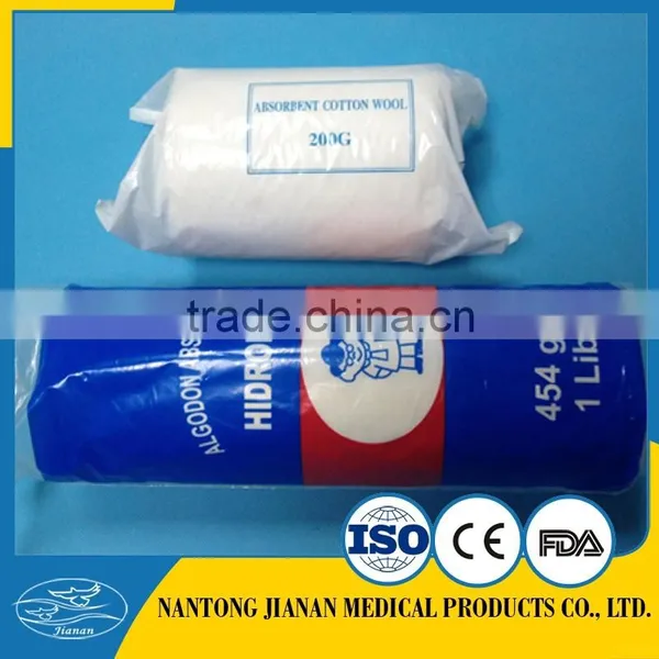 Surgical Absorbent Cotton Roll/medical Cotton Wool/cotton Products