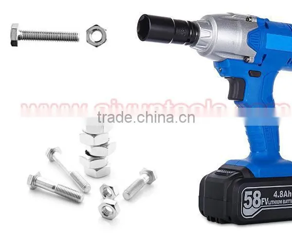 58V Truck Tire Adjustable Torque Electric Impact Wrench photo-4