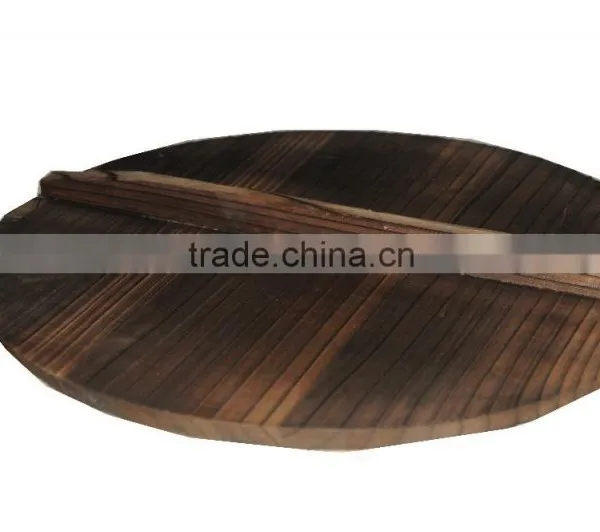 Low Cost Carbonized Wood Pot Lids With High Stable Quality, Wood Pot Covers After Carbonizing photo-6