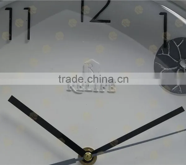 Creative Newest House Decoration Removable Plastic Wall Clock/ photo-2