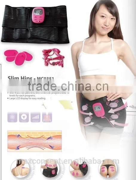 6 Programs 10 Levels Women Hot Sex Images of Slimming Massage Belt photo-2