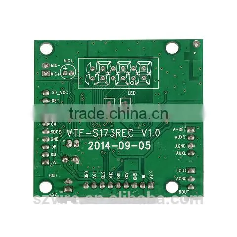 Vire sd Card Audio Transmitter Recording Module Manufacturer photo-2