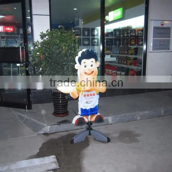 Economical Good Quality Supermarket Hang Banner Swing Flag Banner Stand photo-2