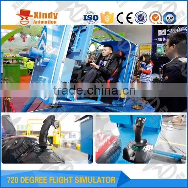 2016 VR Game Hall Flight Driving Simulator With 3 Screens Simulator Flight Simulator for Sale Supplier's Choice photo-4