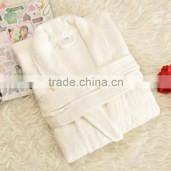 High Quality Terry Soft Bathrobes Unisex Nightgowns Bathrobes Bamboo Fiber photo-3
