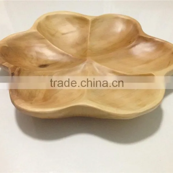 Hexagonal Farmhouse Antique Wood Plate Wholesale photo-3